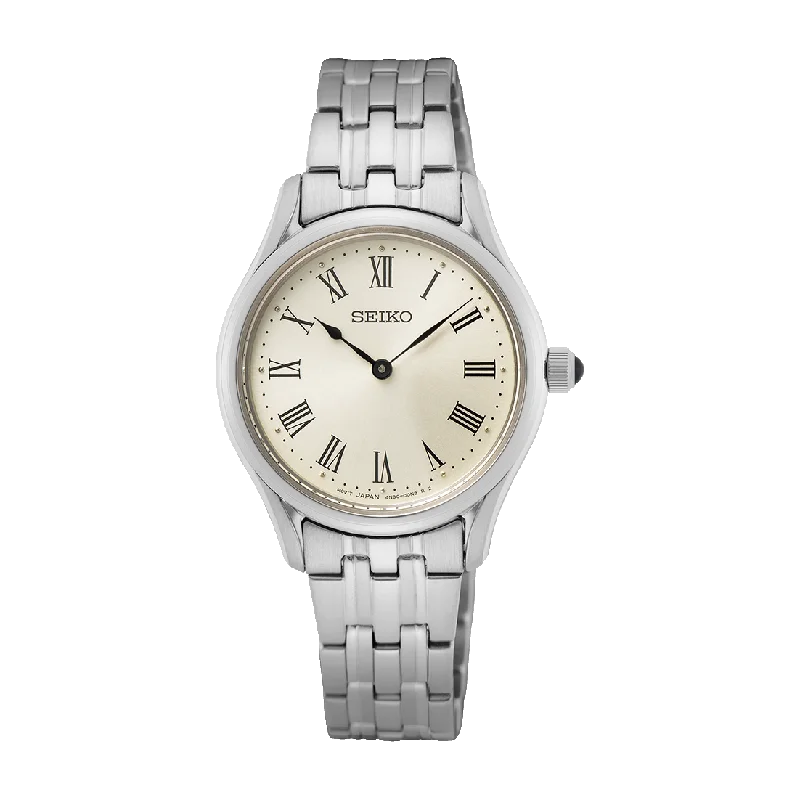 Seiko Conceptual Series Champagne Dial Ladies Watch SWR069P