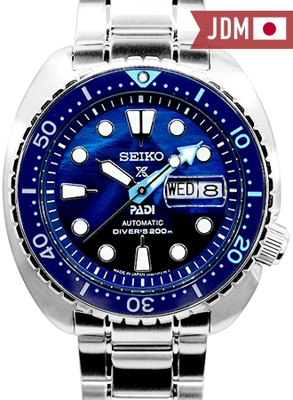 Prospex PADI “Great Blue” King Turtle 200M Automatic Ref. SBDY125