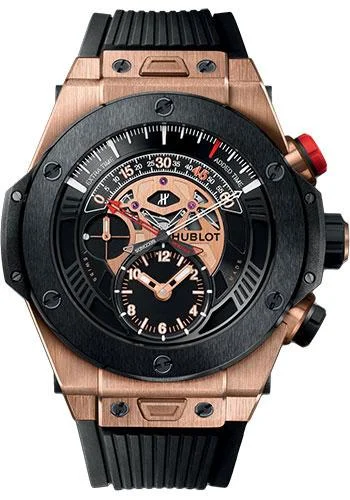 Hublot Big Bang Unico Bi-Retrograde Chrono King Gold Ceramic Watch-413.OM.1128.RX