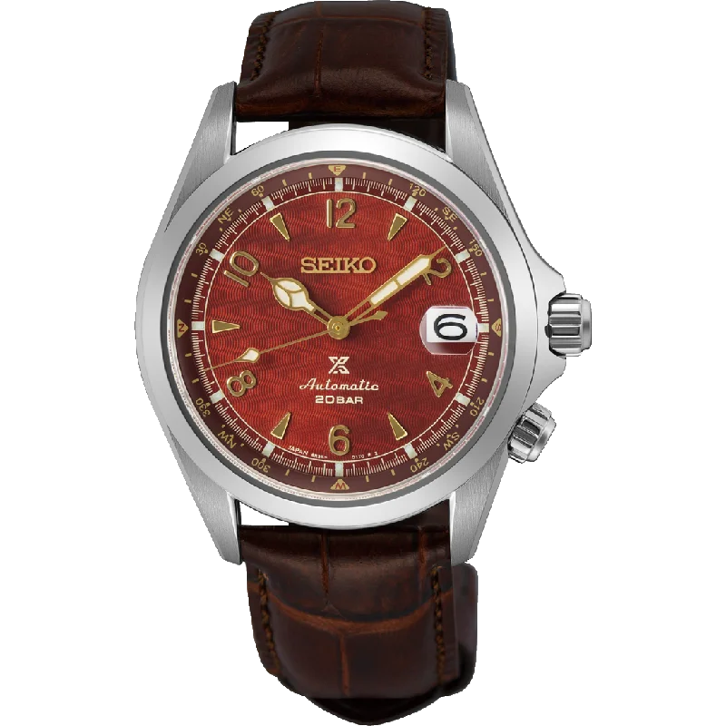 Seiko Prospex Alpinist Australasian Limited Edition Red Men's Watch SPB489J