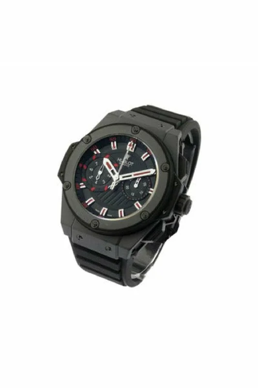 hublot king power foudroyante black magic