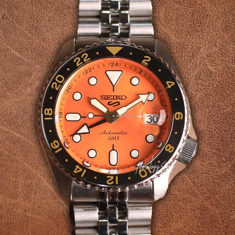 Seiko 5 Sports GMT Seiko SSK005K1 Orange