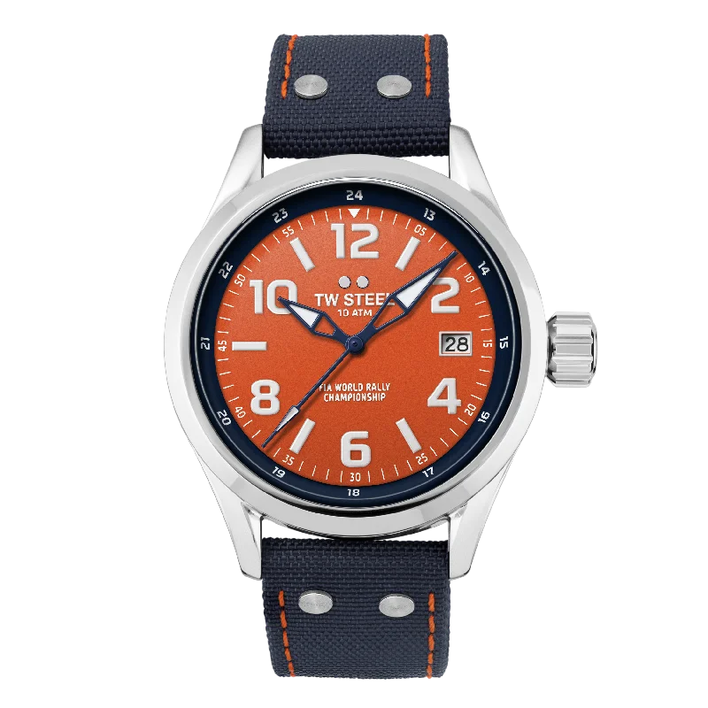 TW Steel Watch Volante Orange VS91