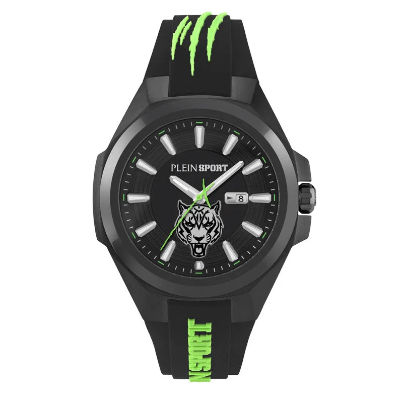 Plein Sport Tigermaster Men's  Black Watch PS7BA0524