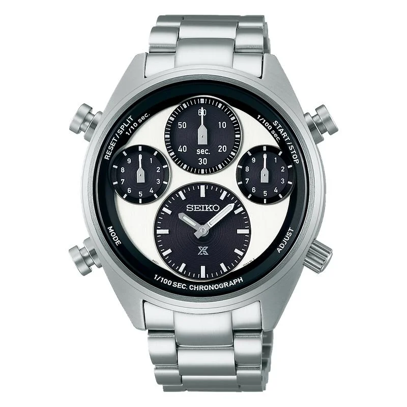 Seiko Prospex ‘Panda’ One Hundredth of a Second Speedtimer Solar Chronograph