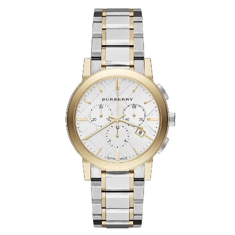 Burberry Watch Chronograph 38mm Two Tone Gold BU9751