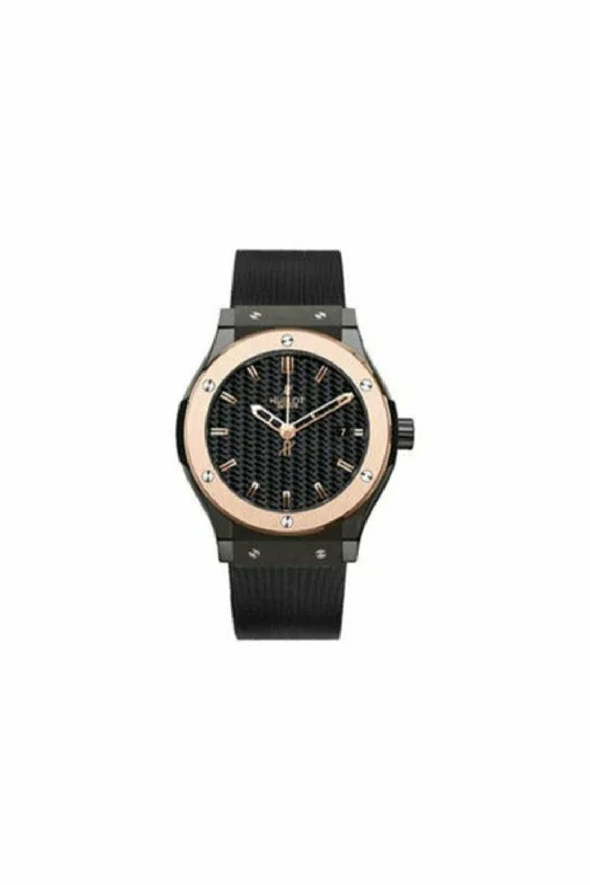 hublot classic fusion black ceramic 38mm men's watch