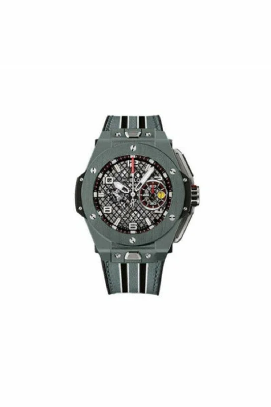 hublot big bang ferrari special grey ceramic limited edition of 250 pcs 45mm men's watch