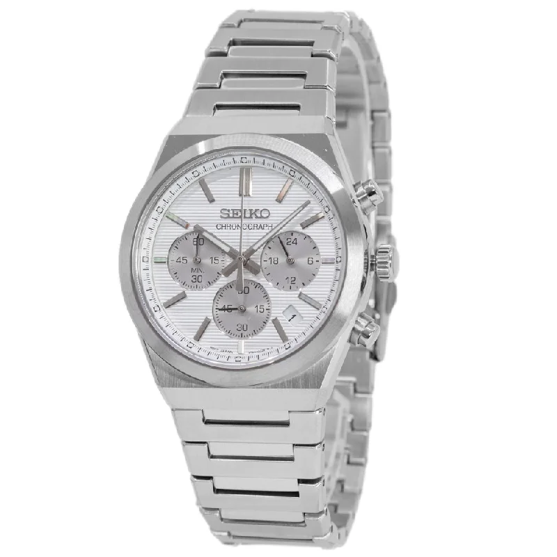 Seiko Men's SSB451P1 Classic 1970 Chrono Quartz