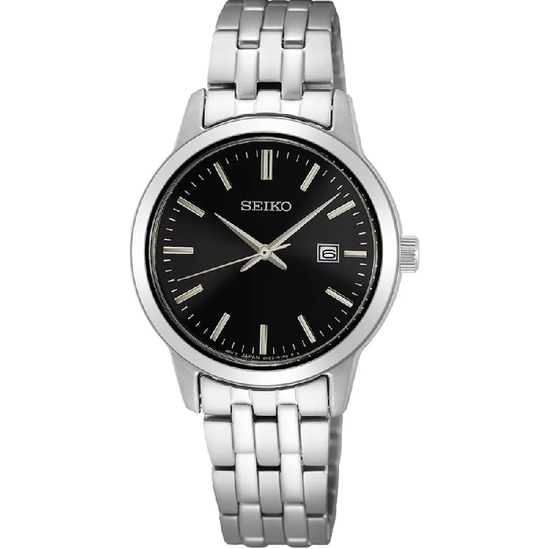 Seiko Ladies Stainless Steel Daywear Watch SUR409P