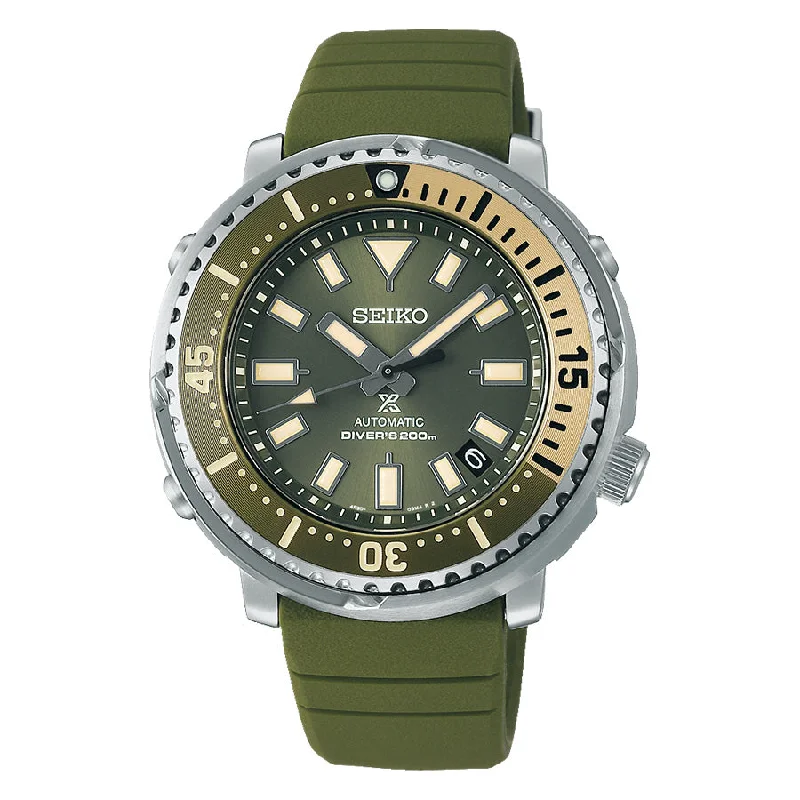 Seiko Men's SRPF83K1 Prospex Diver's Green Dial Auto