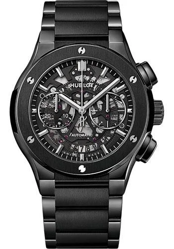 Hublot Classic Fusion Aerofusion Black Magic Bracelet Watch - 45 mm - Sapphire Crystal Dial-528.CM.0170.CM