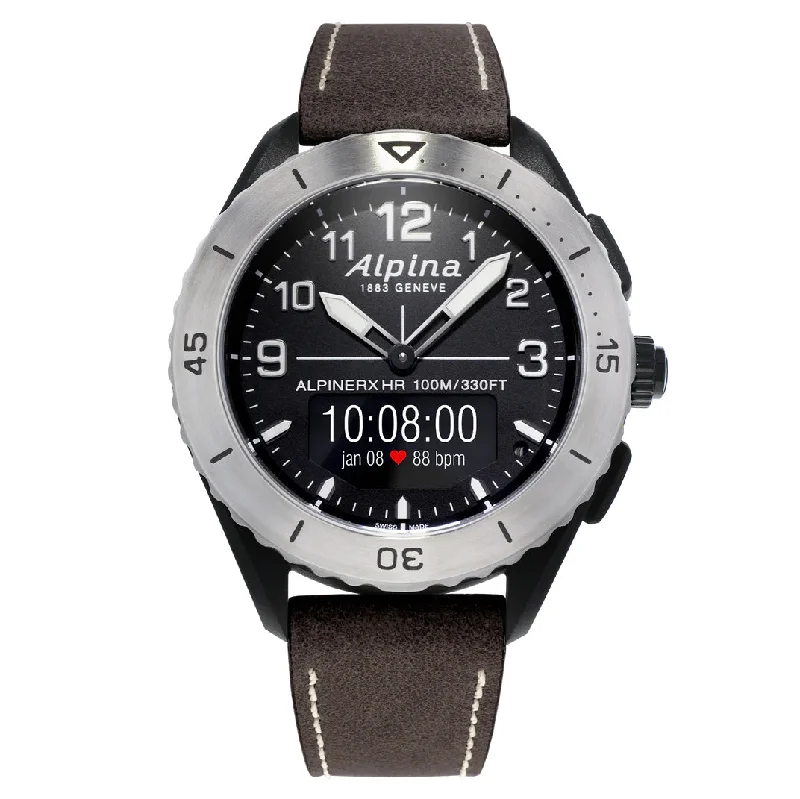 Alpina Men's Smartwatch AlpinerX Alive Brown AL-284LBBW5SAQ6