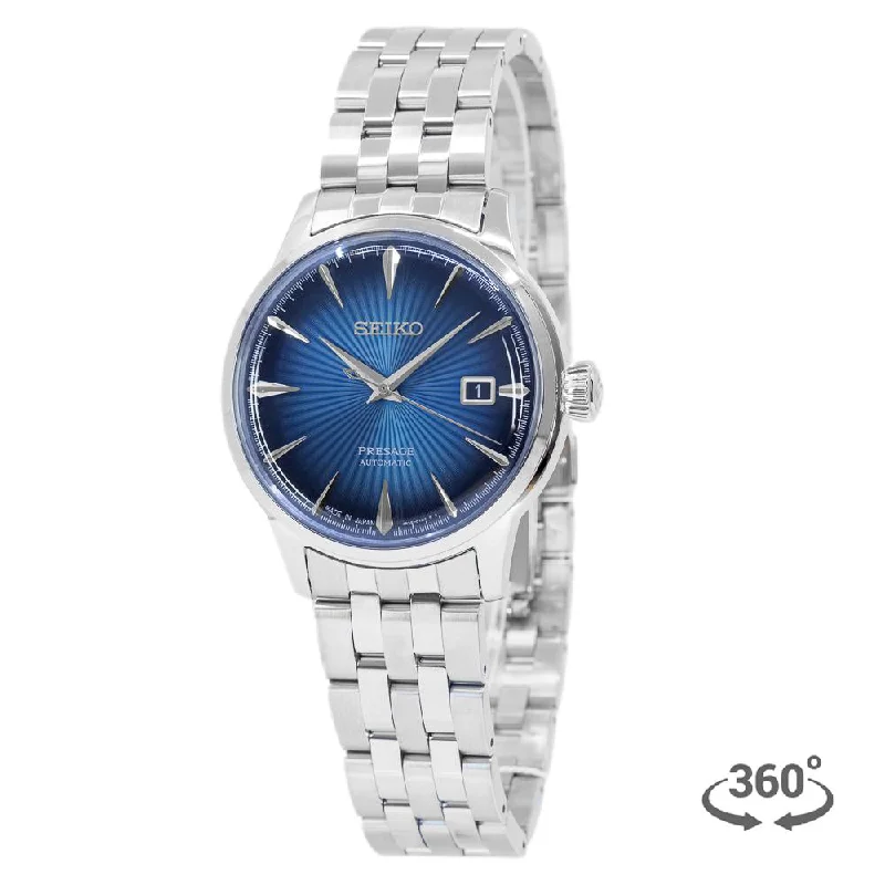 Seiko Men's SRPB41J1 Presage Cocktail Blue Dial Auto