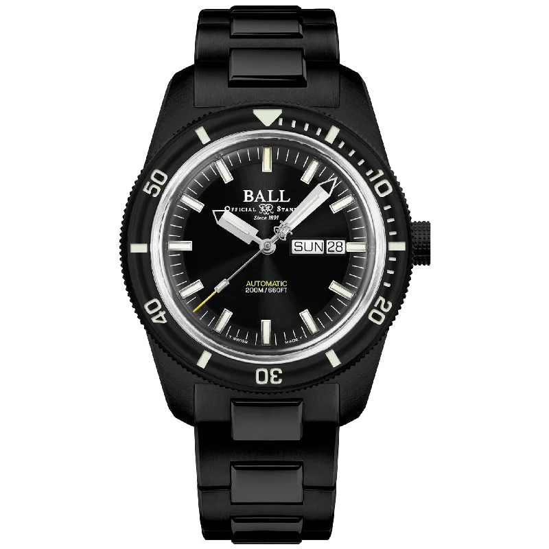 Ball Engineer II Skindiver Heritage Men's Black Watch DM3208B-S4-BK