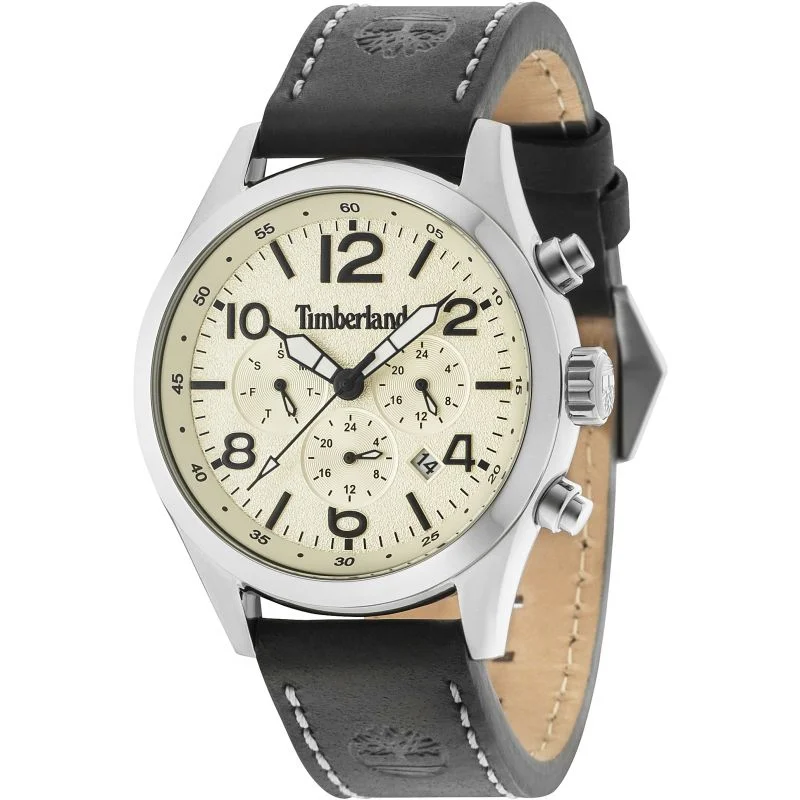 Timberland Men's Watch Ashmont Cream TBL.15249JS/07