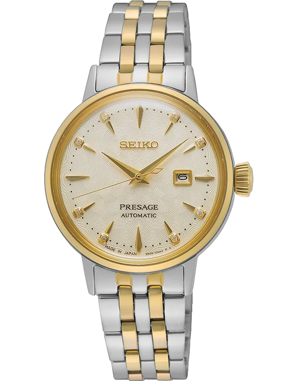 Seiko - Presage Cocktail Time Ladies Automatic Dress Watch - SRE010J - 786409