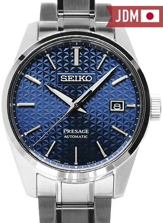 Presage Automatic Sharp Edged Aitetsu Blue Ref. SARX077