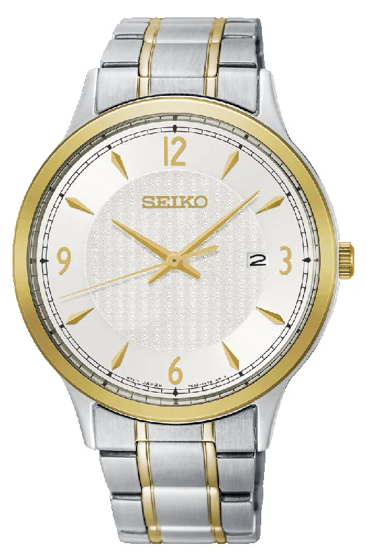 Seiko Classic Stainless Steel Daywear Watch SGEH82P