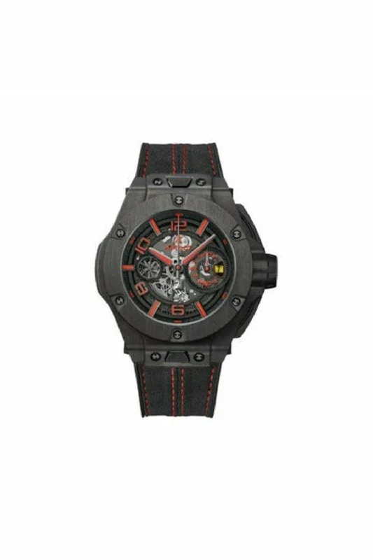 hublot big bang unico ferrari limited edition of 500 pieces carbon fiber 45mm men's watch