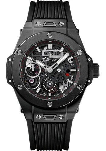 Hublot Big Bang MECA-10 Black Magic Watch - 45 mm - Black Skeleton Dial-414.CI.1123.RX