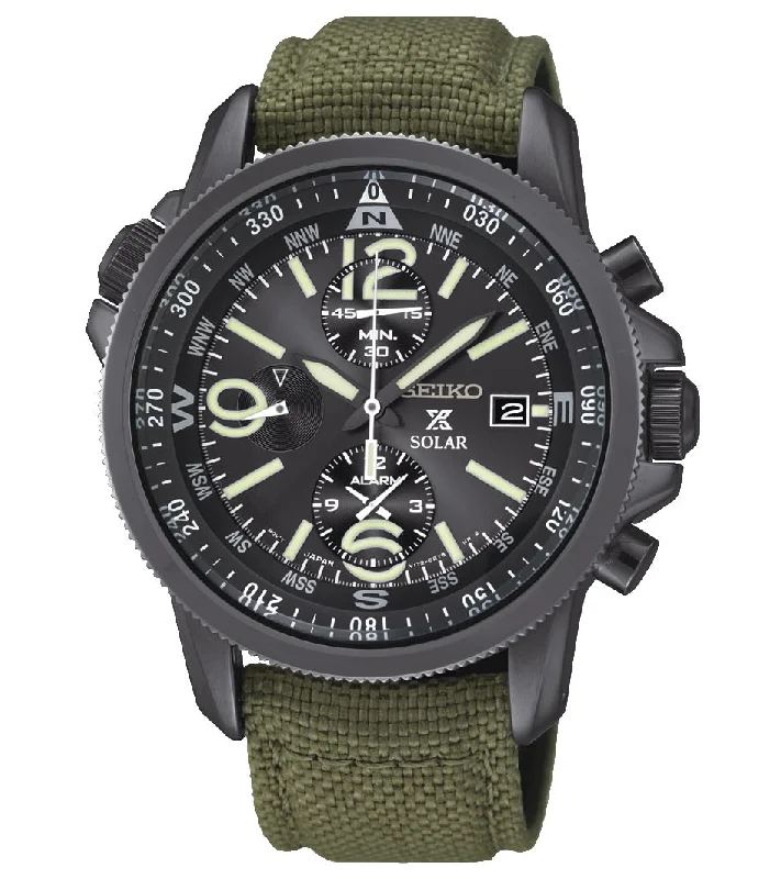 Seiko Prospex Solar Chronograph Watch SSC295J