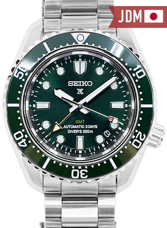 Prospex 200M Automatic Diver Scuba GMT Green Ref. SBEJ009