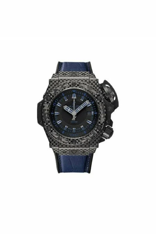 hublot big bang king power oceanographic 4000 all black blue limited edition of 500 48mm men's watch