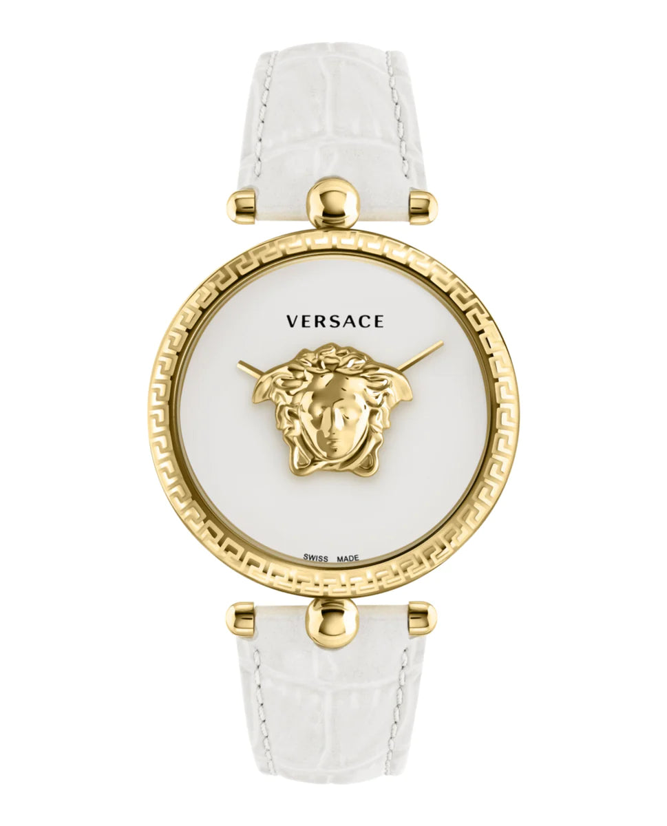 Versace Ladies Watch Palazzo Empire 39mm White Gold VECO02822