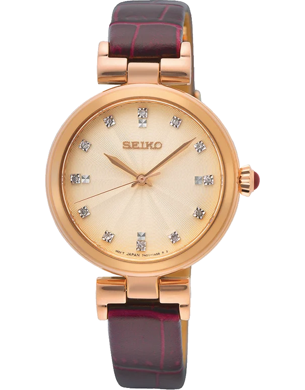 Seiko - Ladies Dress 50M Quartz Watch - SRZ548P - 786412