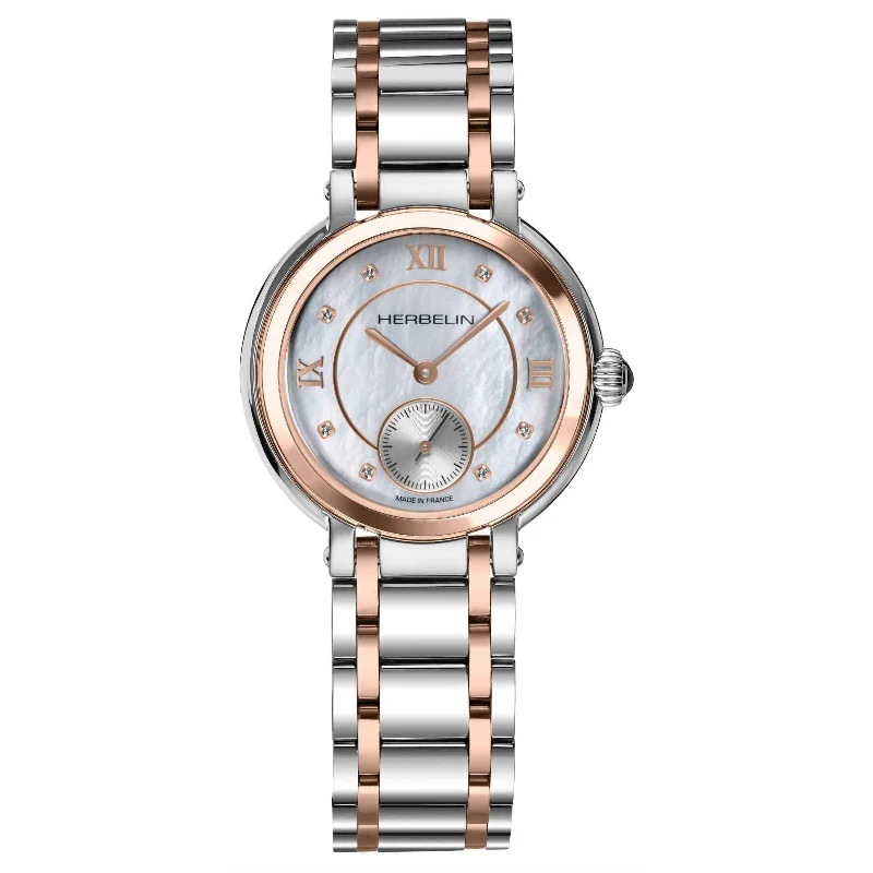 Herbelin Galet  Ladies Two-Tone Watch 10630BTR59