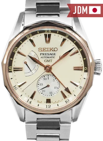 Presage Ocean Traveler GMT Champagne Ref. SARF012