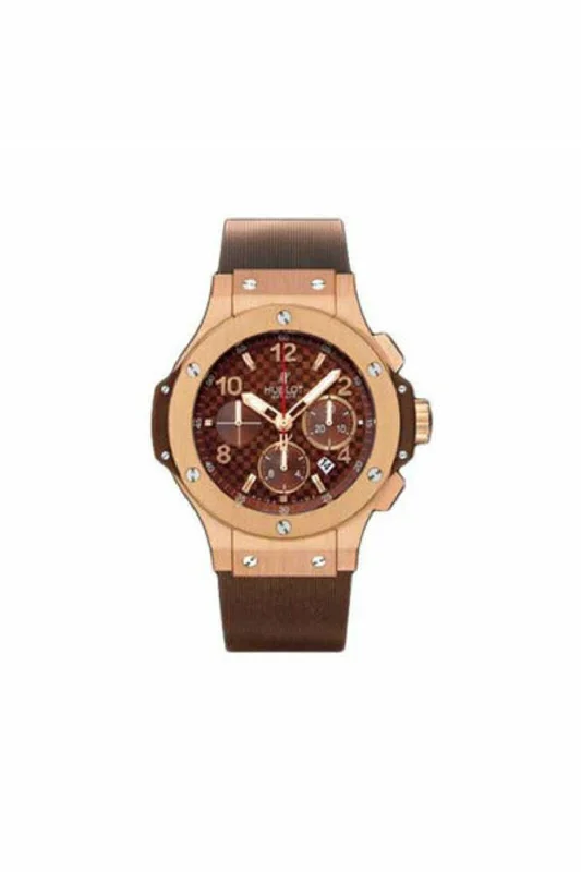 hublot big bang cappuccino 44mm 18kt rose gold men's watch