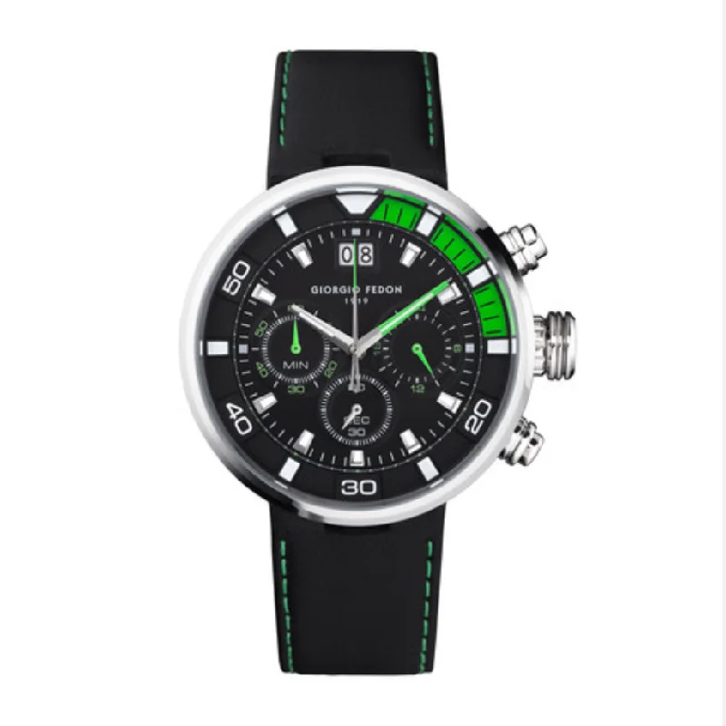 Giorgio Fedon Men's Watch Speed Timer V Green GFBQ003