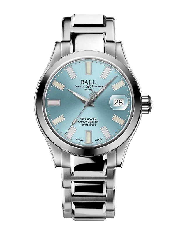 Ball Ladies Watch Engineer III Marvelight Chronometer Ice Blue NL9616C-S1C-IBER