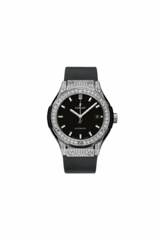 hublot classic fusion titanium 33mm men's watch