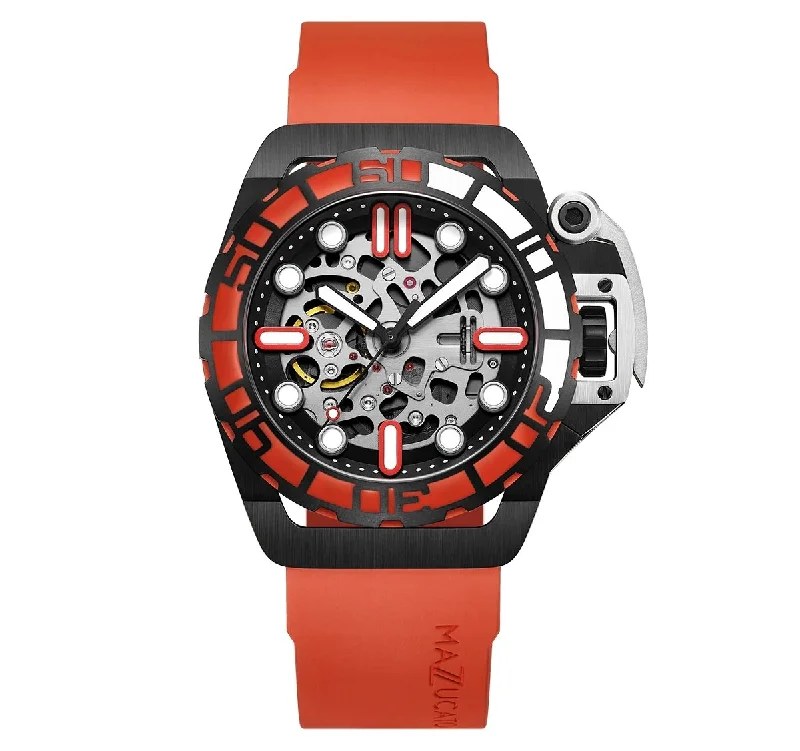 Mazzucato RIM SUB Men's Automatic Watch Orange SK3-OR