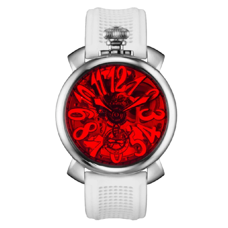 GaGà Milano Skeleton 48MM Red White 5310.01.RED