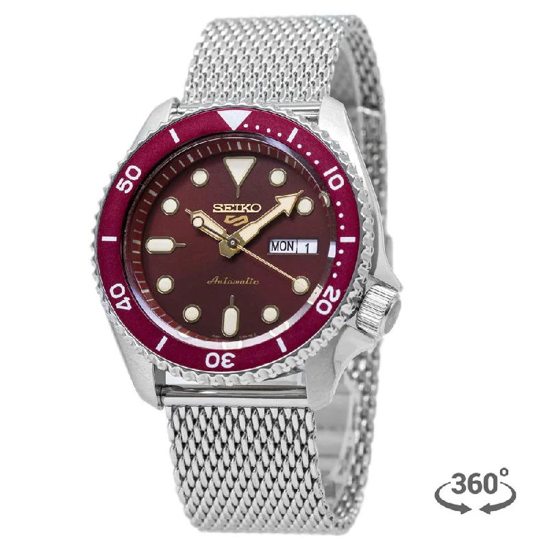 Seiko Men's SRPD69K1 Sports Red Dial Watch