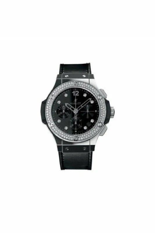 hublot big bang shiny stainless steel 41mm ladies watch