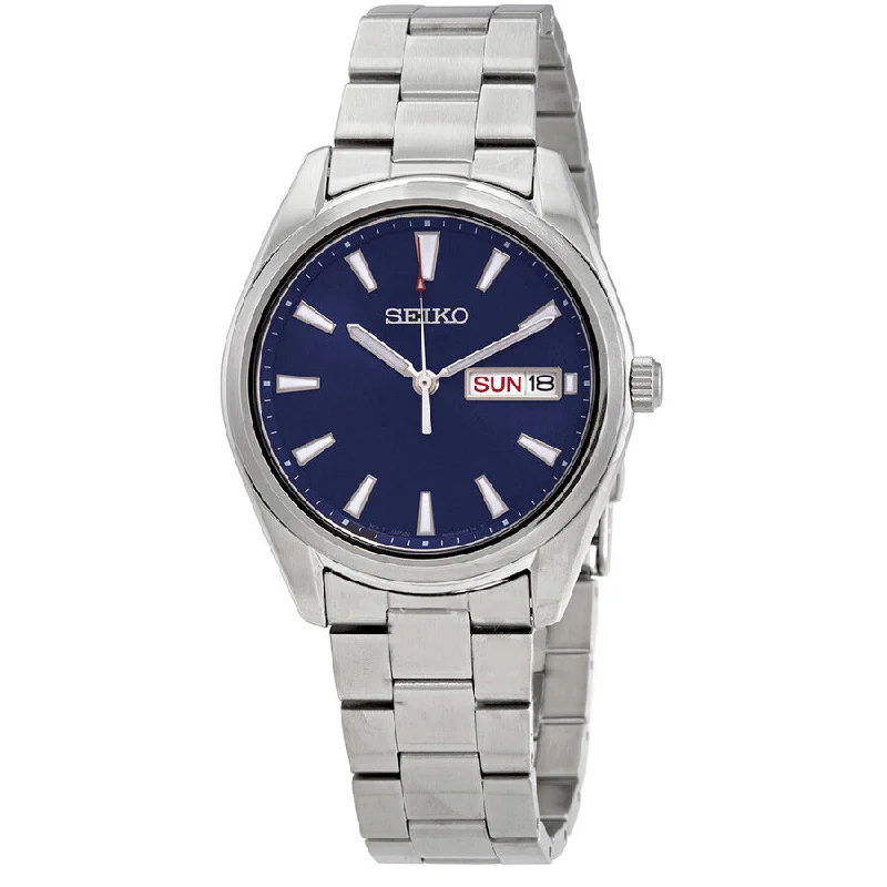 Seiko Men's SUR341P1 Sports Blue Dial Watch