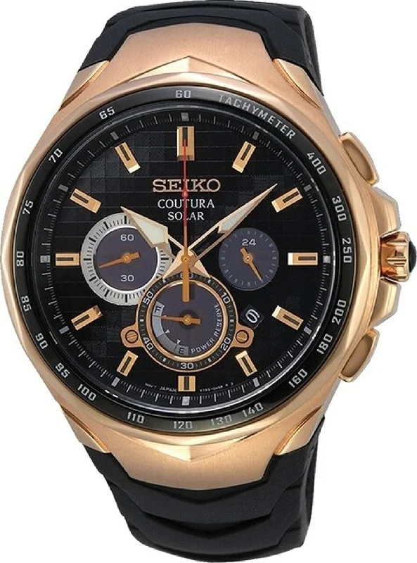 Seiko Coutura Solar Chronograph Men's Watch SSC768P