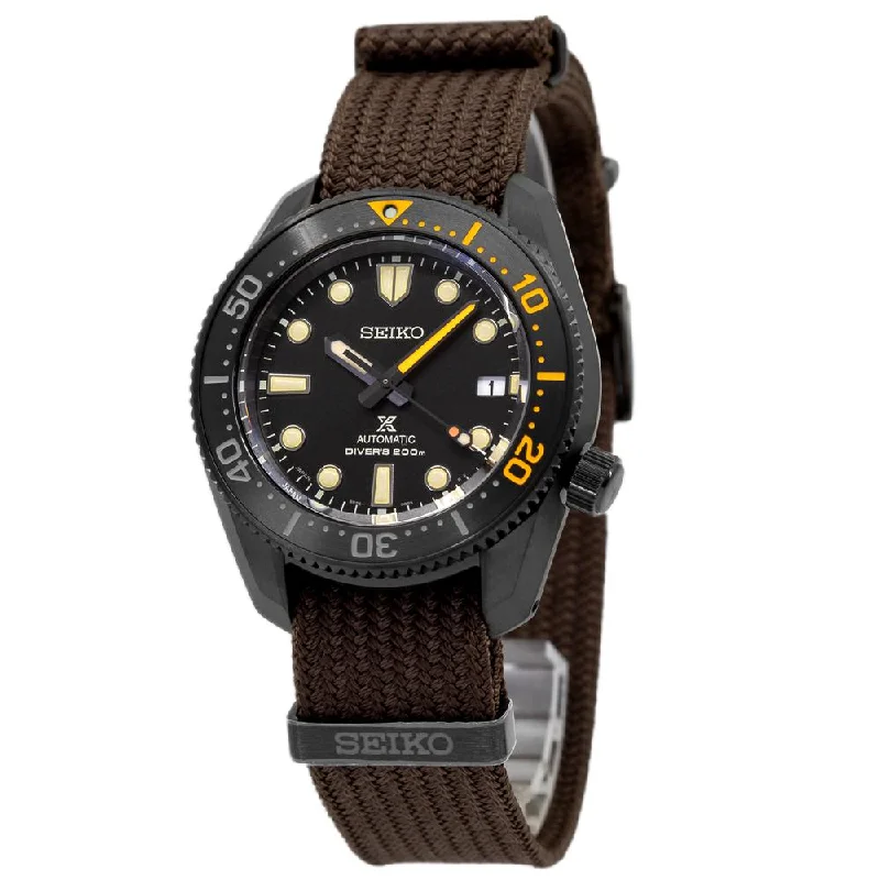 Seiko SPB255J1 Marine Master 200 M Black LT.ED Watch