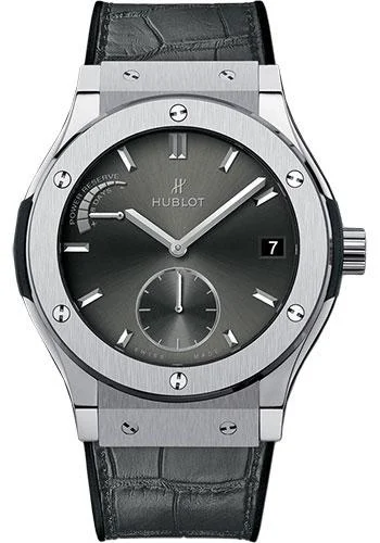 Hublot Classic Fusion Power Reserve Titanium Racing Grey Watch-516.NX.7070.LR