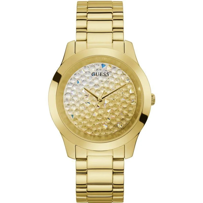 Guess Crush Ladies Watch Gold