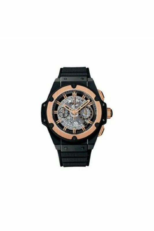 hublot king power black ceramic 48mm men's watch