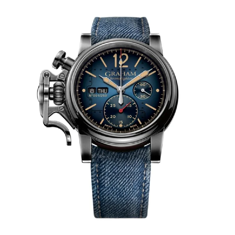 Graham Chronofighter Vintage Aircraft Blue