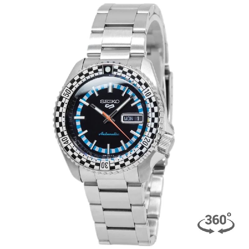 Seiko SRPK67K1 5 Sports Checker Flag Auto