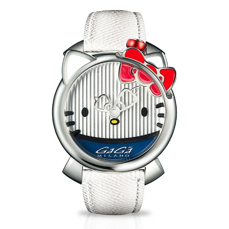 GaGà Milano Watch Hello Kitty 40mm Steel White