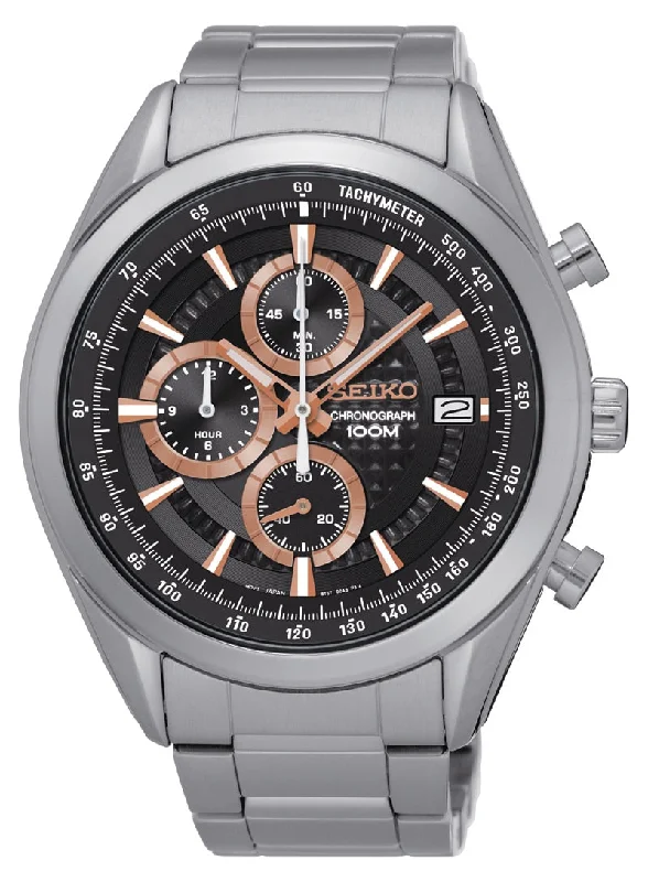 Seiko Chronograph Mens Watch SSB199P